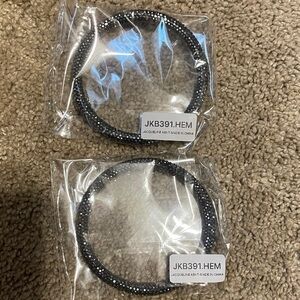 Jaqueline Kent Black Beaded Bracelets